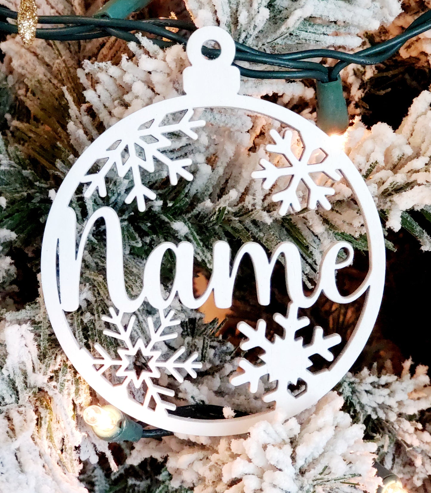 Personalized stocking tag/ornament